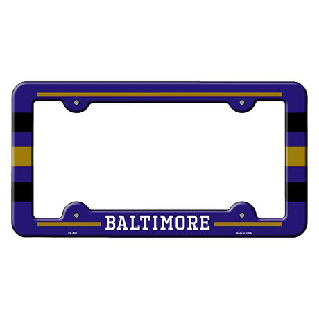Baltimore Novelty Metal Molded License Plate Frame LPF-532