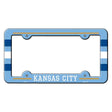Kansas City Novelty Metal Molded License Plate Frame LPF-603