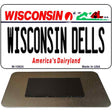 Wisconsin Dells State License Plate Tag Novelty Magnet M-10624