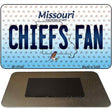 Chiefs Fan Missouri State License Plate Tag Magnet M-10769