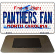 Panthers Fan North Carolina State License Plate Tag Magnet M-10774