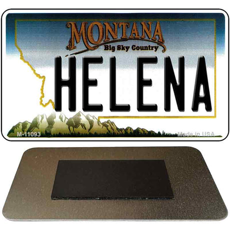 Helena Montana State License Plate Tag Novelty Magnet M-11093