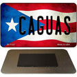 Caguas Puerto Rico State Flag Novelty Metal Magnet M-11327