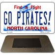 Go Pirates North Carolina Novelty Metal Magnet M-11826
