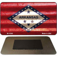 Arkansas Corrugated Flag Novelty Magnet M-11945