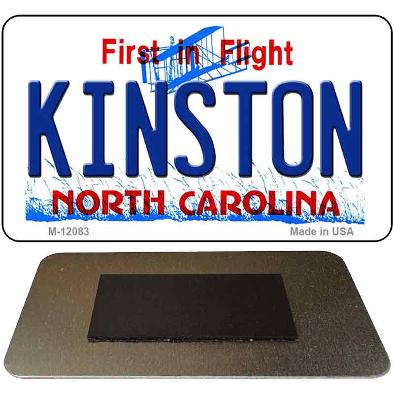 Kinston North Carolina State Novelty Metal Magnet M-12083