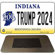 Trump 2024 Indiana Novelty Metal Magnet M-12229
