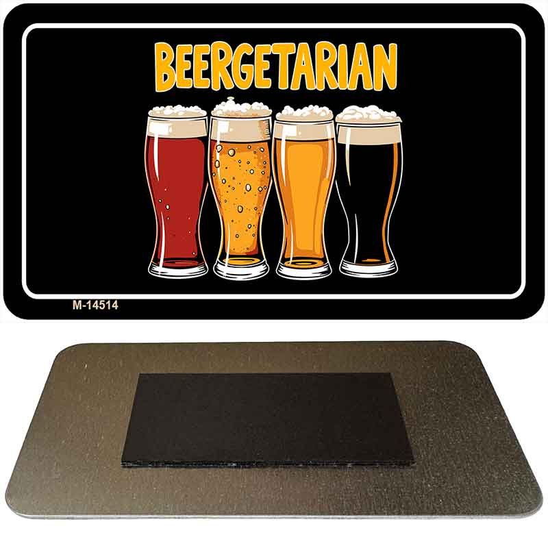 Beergetarian Novelty Metal Magnet M-14514