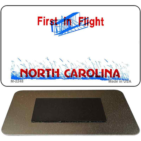 North Carolina State Blank Novelty Metal Magnet M-2248