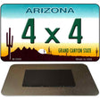 4 x 4 Arizona State License Plate Tag Magnet M-3550