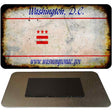Washington DC Rusty Blank Novelty Magnet M-8124