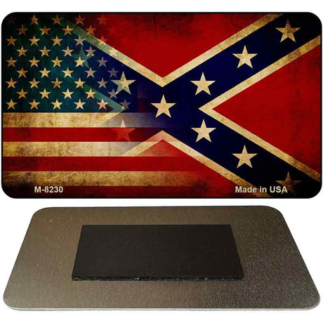 American Confederate Flag Novelty Magnet M-8230