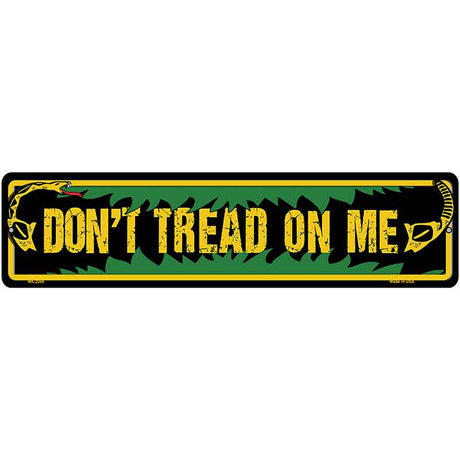 Dont Tread on Me Novelty Metal Street Sign K-2089