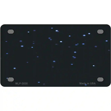 Stars Metal Novelty License Plate 4" x 2.2" (MLP)