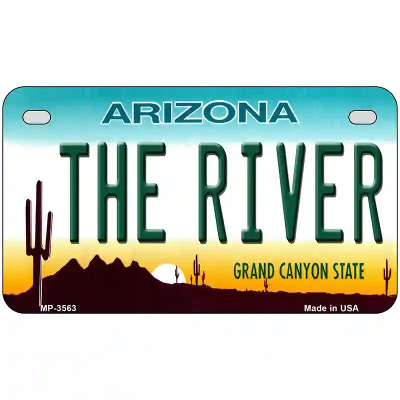 The River Arizona Novelty Metal License Plate 7" x 4" (MP)