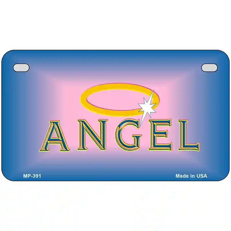 Angel Metal Novelty License Plate 7" x 4" (MP)