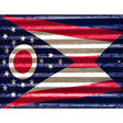 Ohio Flag Novelty Parking Sign 9" x 12" (P)