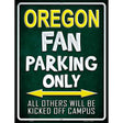 Oregon Metal Novelty Parking Sign 9" x 12" (P)