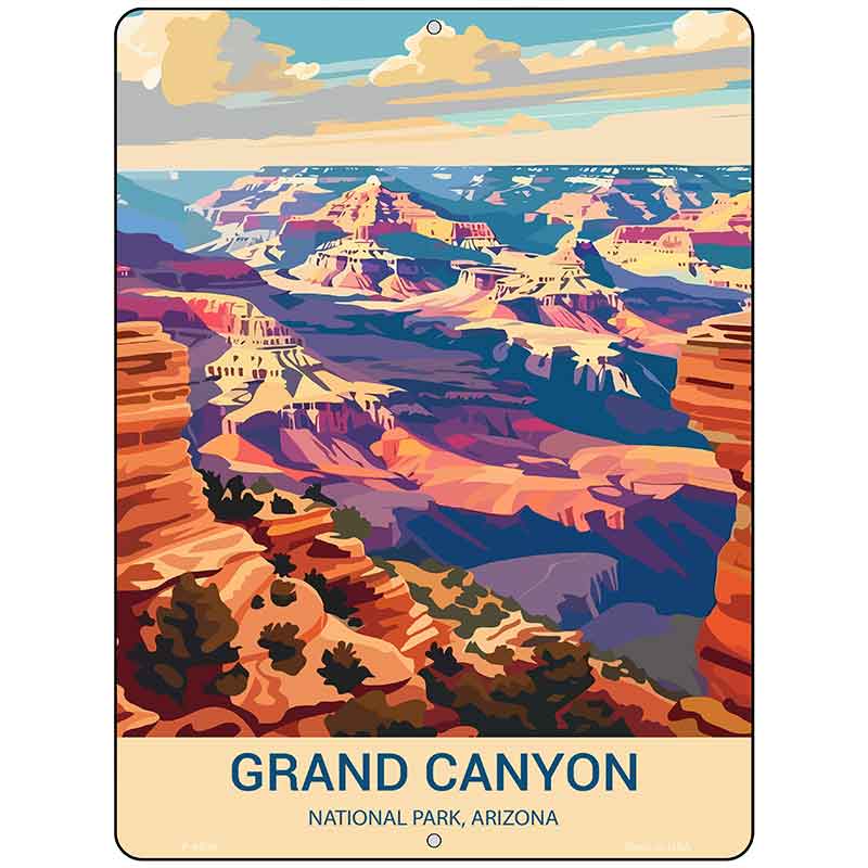 Grand Canyon Arizona Metal Novelty Parking Sign P-4506
