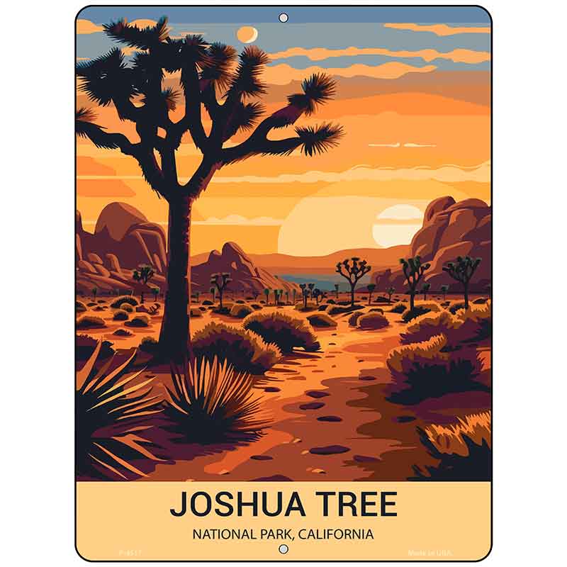Joshua Tree California Metal Novelty Parking Sign P-4517