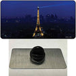 Eiffel Tower Night With City Skyline Novelty Metal Hat Pin