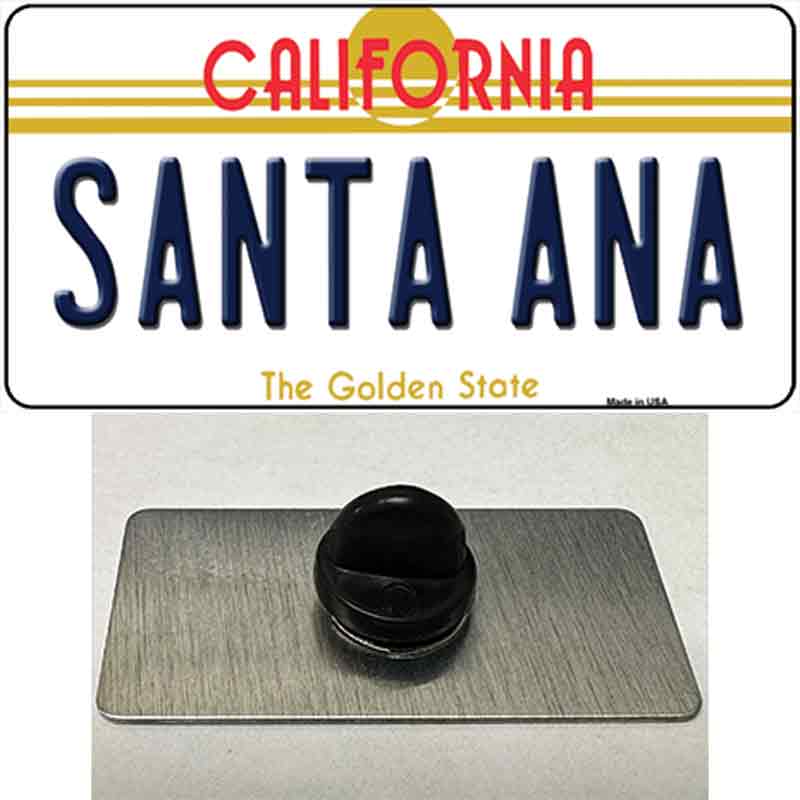 Santa Ana California Novelty Metal Hat Pin