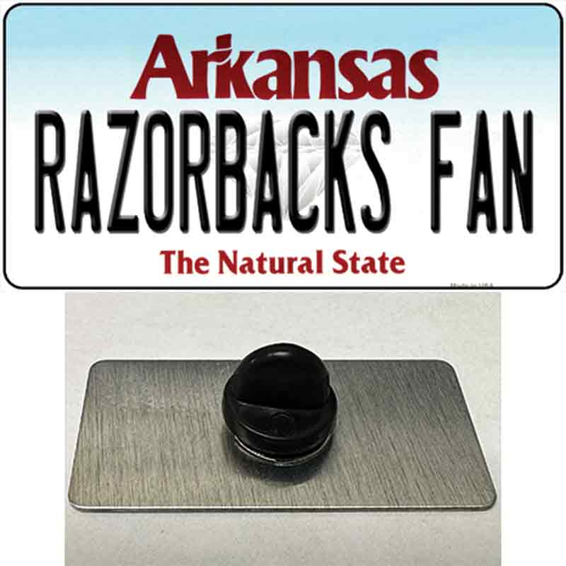 Razorbacks Fan Novelty Metal Hat Pin