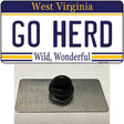 Go Herd Novelty Metal Hat Pin