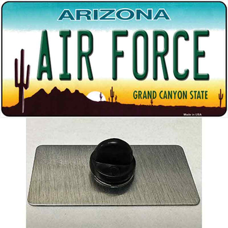 Air Force Arizona Novelty Metal Hat Pin Tag