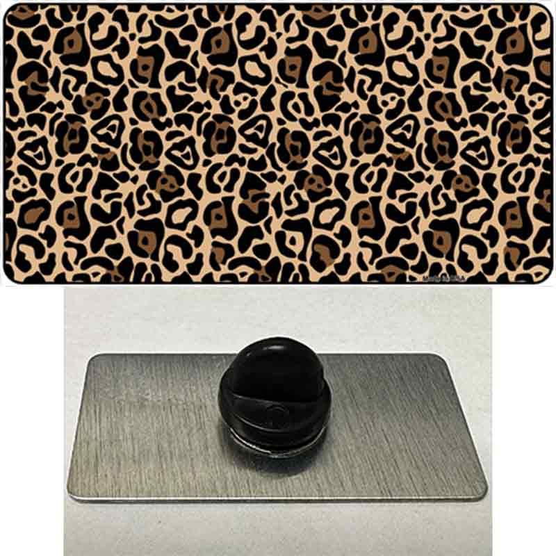 Leopard Print Novelty Metal Hat Pin