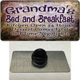 Grandmas Bed & Breakfast Novelty Metal Hat Pin