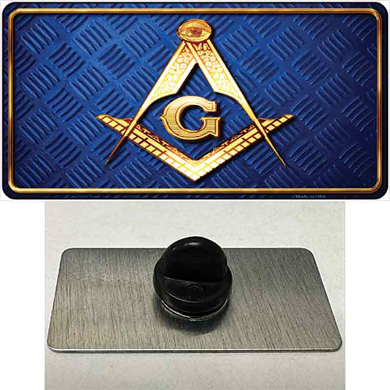 Freemasonry Novelty Metal Hat Pin
