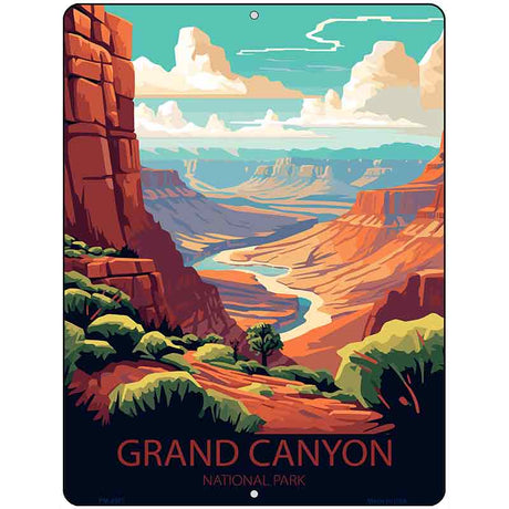 Grand Canyon National Park Metal Novelty Parking Sign P-4577