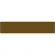 Brown Solid Blank Novelty Metal Street Sign 24" x 5" (ST)
