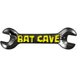 Bat Cave Novelty Metal Wrench Sign W-064