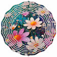 Wet Flowers Novelty Metal Wind Spinner