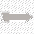 Gray Novelty Arrow Sticker Decal