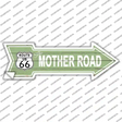 The Mother Road Novelty Arrow Sticker Decal