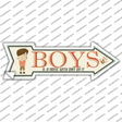 Boys Novelty Arrow Sticker Decal