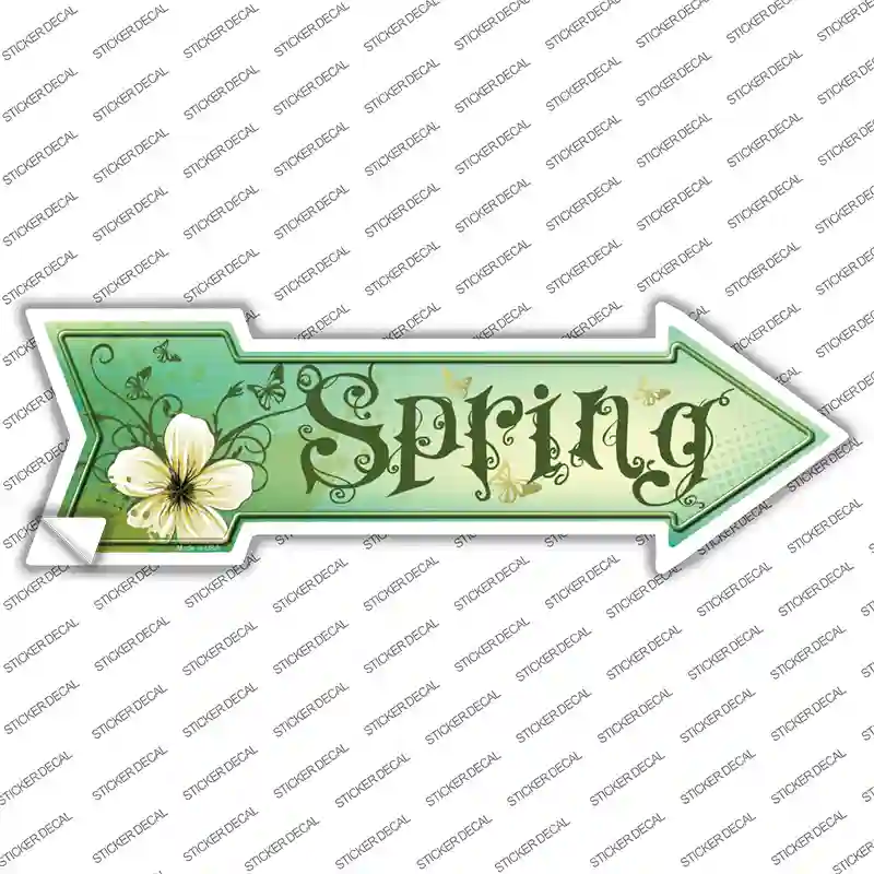 Spring Novelty Arrow Sticker Decal