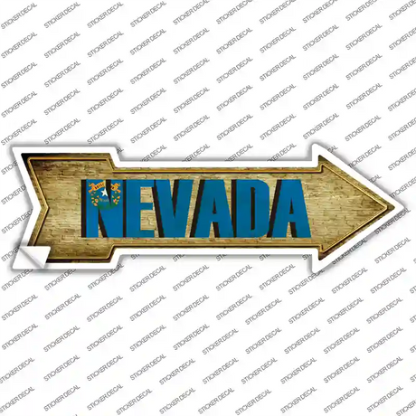 Nevada Novelty Arrow Sticker Decal