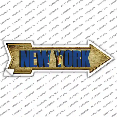 New York Novelty Arrow Sticker Decal