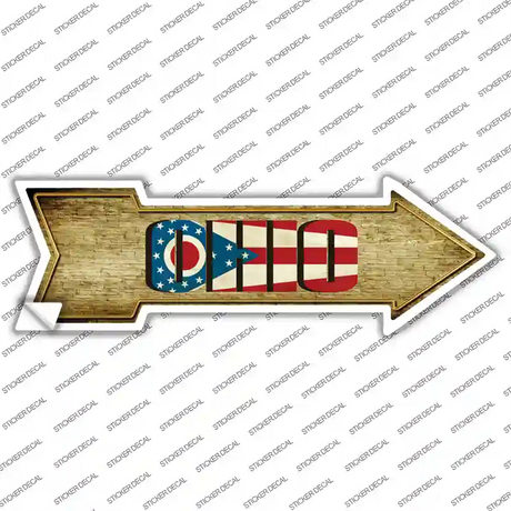 Ohio Novelty Arrow Sticker Decal