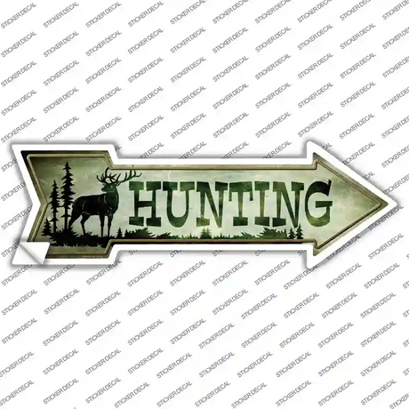 Hunting Novelty Arrow Sticker Decal