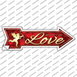 Love Novelty Arrow Sticker Decal