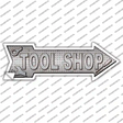 Tool Shop Novelty Arrow Sticker Decal