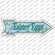 Easter Eggs Novelty Arrow Sticker Decal