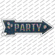 Party Confetti Novelty Arrow Sticker Decal
