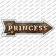 Princess Bulb Letters Novelty Arrow Sticker Decal