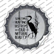 Destroys Natural Beauty Novelty Bottle Cap Sticker Decal